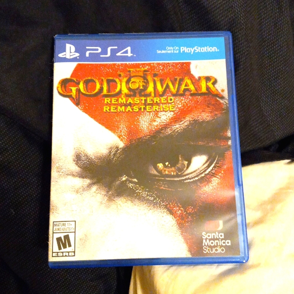 God Of War 3 Remastered Edition for PS4. FREE SHIPPING!!!